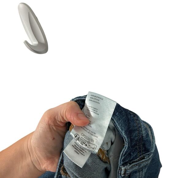 Pilcro Anthropologie Wide Leg Crop Jeans Dark Wash Womens Plus 26W - Picture 8 of 8